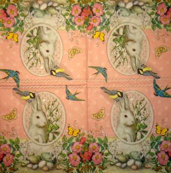 999.186 Rabbits:  natürliche - 3-ply - Peter Rabbit 2005